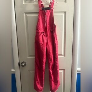 Kids Pink Snowsuit - size small